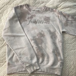 taylor swift folklore sweater/sweatshirt